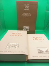 Giovanni Villani - Nuova Cronica / Algarotti - viaggi Di Russia Guanda Cofanetto