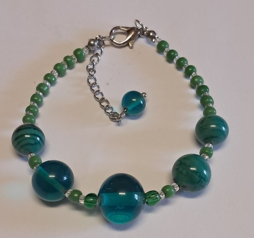 Bracciale donna verde smeraldo - bracciale,
