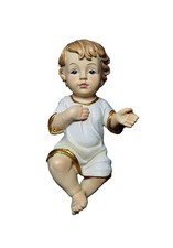 Gesù bambino in resina 10 cm