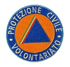 Patch toppa protezione - protezione, civile