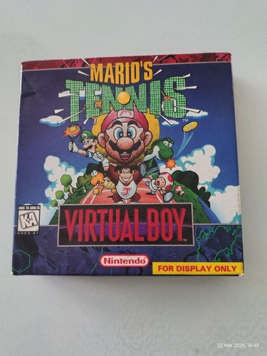 Nintendo virtual boy mario - virtual, mario's