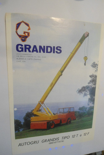 Autogru grandis 12t 12f - grandis,