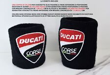2 CALZINI LOGO DUCATI CALZINI VASCHETTA OLIO FRENI FRIZIONE SERBATOIO MOTO NERO