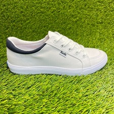 Scarpe da passeggio Keds Center ll donna taglia 5,5 bianche sportive in tela sneakers