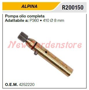 Pompa olio alpina - pompa,