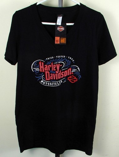 Shirt harley davidson nera - t-shirt,