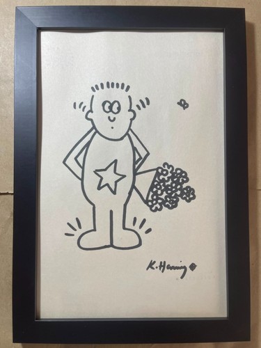 Disegno keith haring - disegno,