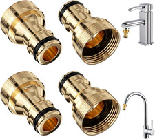 4 Pezzi Adattatore Rubinetto
