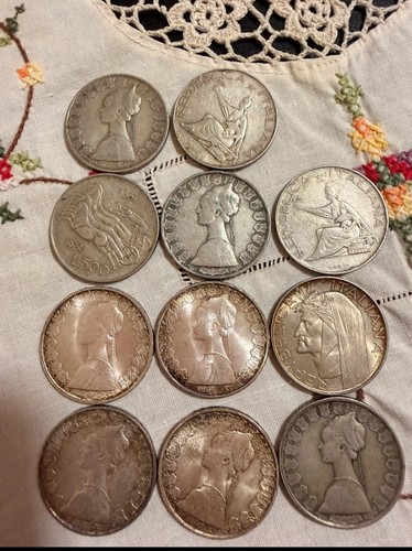 Moneta 500 lire argento - moneta, da