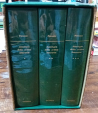 LIBRO: Giuseppe Petronio – Antologia della critica letteraria (3 volumi) –1969