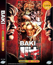 ANIME DVD BAKI SEASON 1-2