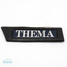 SCRITTA LANCIA THEMA LOGO EMBLEMA SIGA BADGE FREGIO POSTERIORE ORIGINALE