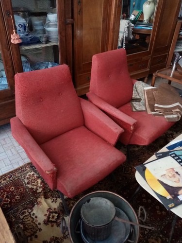 Coppia poltrone vintage - coppia,