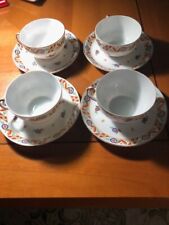 Quattro Tazze da the in porcellana di Bavaria. Ottime condizioni
