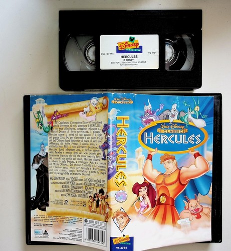 Hercules vhs walt disney - vhs,
