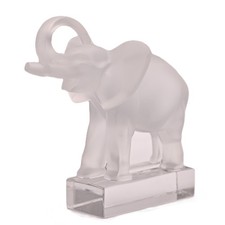 Statua scultura elefante vetro