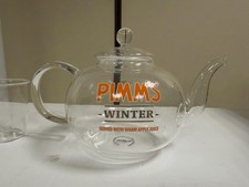 Pimm’s Winter Glass Teapot