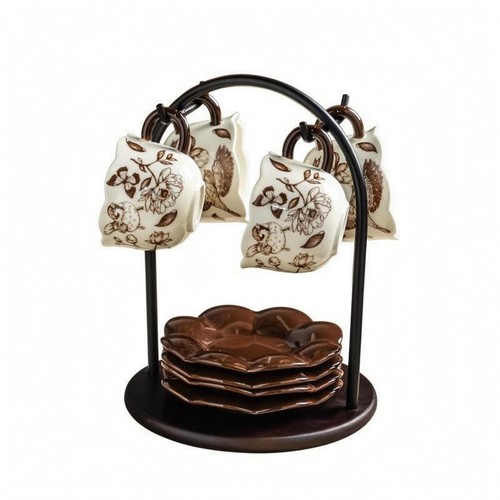Set tazza piattino bordo - set,