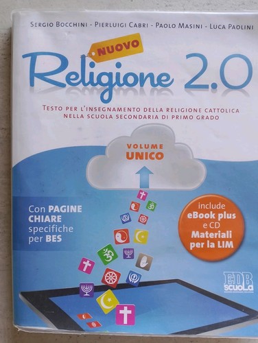 Libro scuole medie religione - libro,