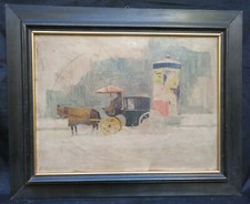 Carrozza con cavallo - , e