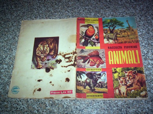 Album figurine animali - album,