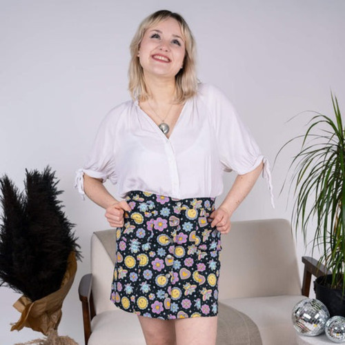 Gonna bee happy con bottoni - bee, e