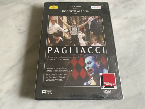 Dvd pagliacci roberto alagna - dvd,