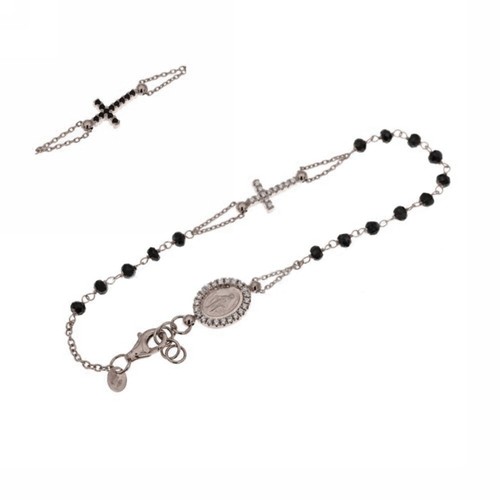 Bracciale modello rosario - , in