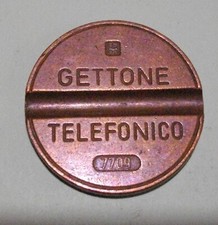 Gettone telefonico sip - gettone,