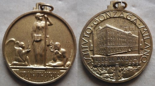 Medaglia istituto gonzaga - medaglia,