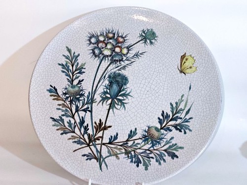 Piatto parete maiolica - piatto, in