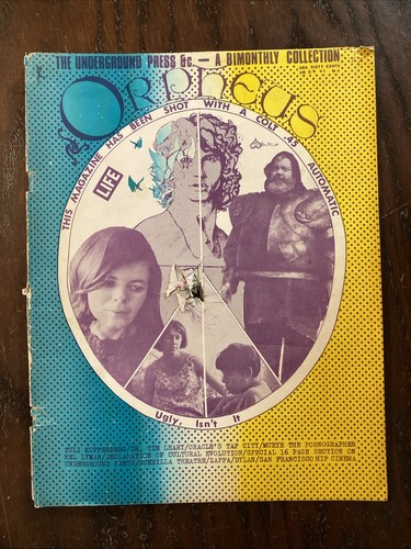 Orpheus underground magazine - orpheus,