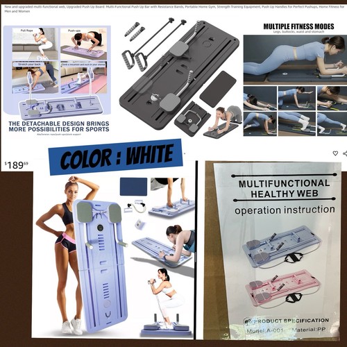 Tavola pilates multifunzionale - tavola,