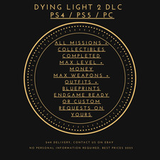 Dying Light 2 [PS4/PS5/PC] | Livello massimo/denaro/armi