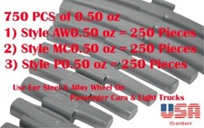 750 Pcs CLIP-ON WHEEL WEIGHT