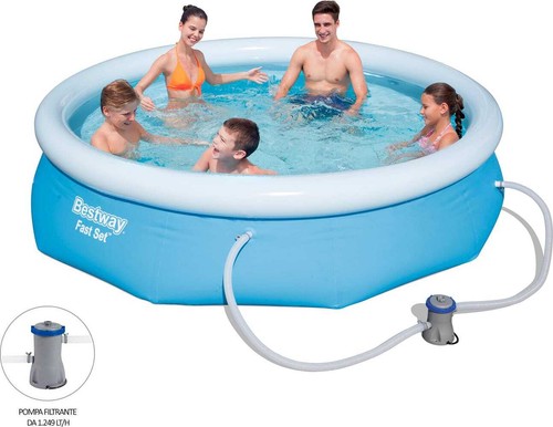 Piscina fuoriterra rotonda - piscina,
