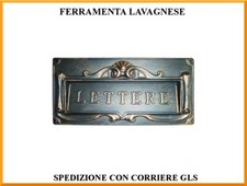 Buca per lettere in alluminio