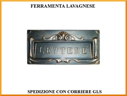Buca per lettere - in, alluminio