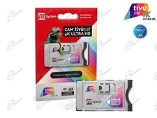 Cam Tivusat e Scheda 4K Nera