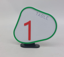 Set numeri segna tavolo a - 1,