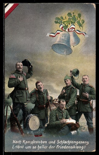 Cartolina soldati fanteria - cartolina,