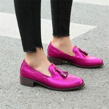 Mocassini donna metallizzati