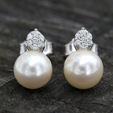 Orecchini in ORO Bianco 18 kt