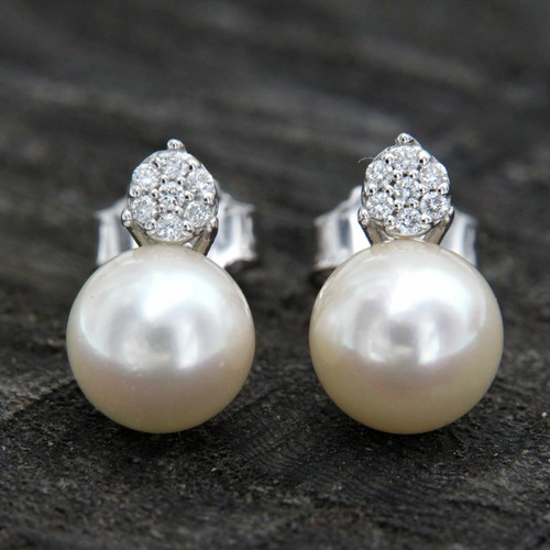 Orecchini oro bianco - in, 18
