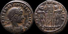 COSTANTINO II CESARE MONETA