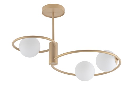 Plafoniera design vetro