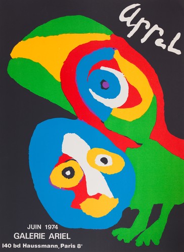Karel appel affiche - karel,