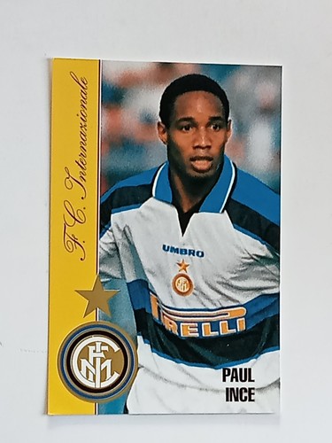 Cartolina inter 1996 1997 - cartolina, paul