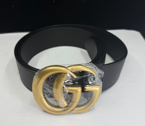 Gucci buckle leather belt - gucci,
