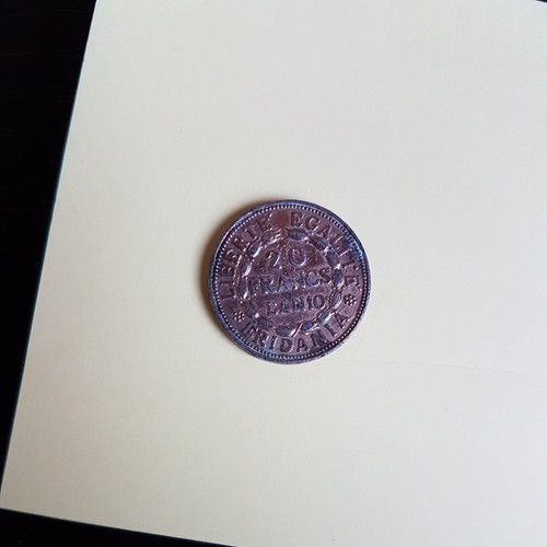 Moneta francs eridania - moneta, 20